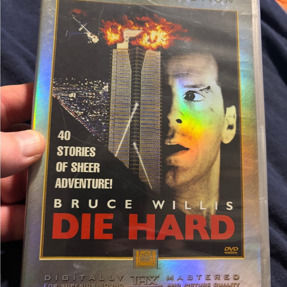 Die Hard 1&2 Bruce Willis Die Hard 1 & 2 Five Star collection DVD movies.